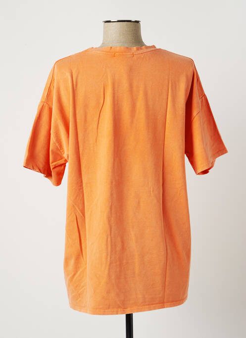 T-shirt orange MINETTE pour femme