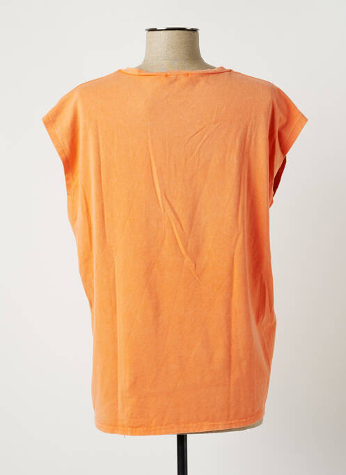 T-shirt orange MINETTE pour femme