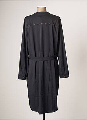 Robe mi-longue manches longues manches longues bleu MOS MOSH femme