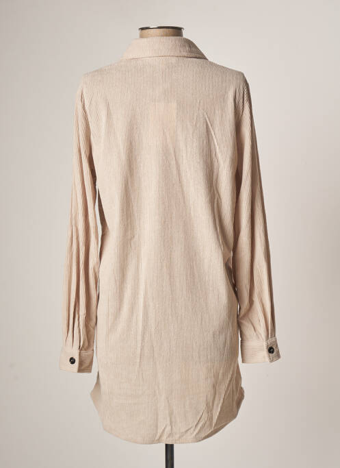 Robe courte beige LAURE + MAX pour femme