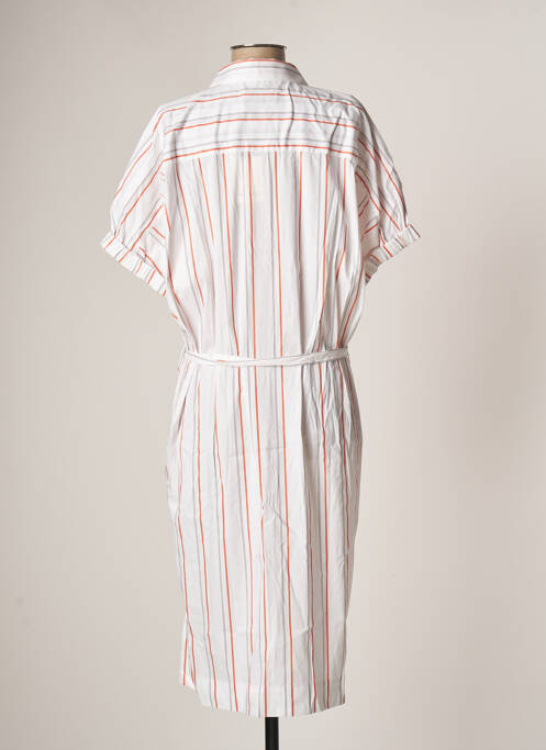 Robe mi-longue blanc MOS MOSH pour femme