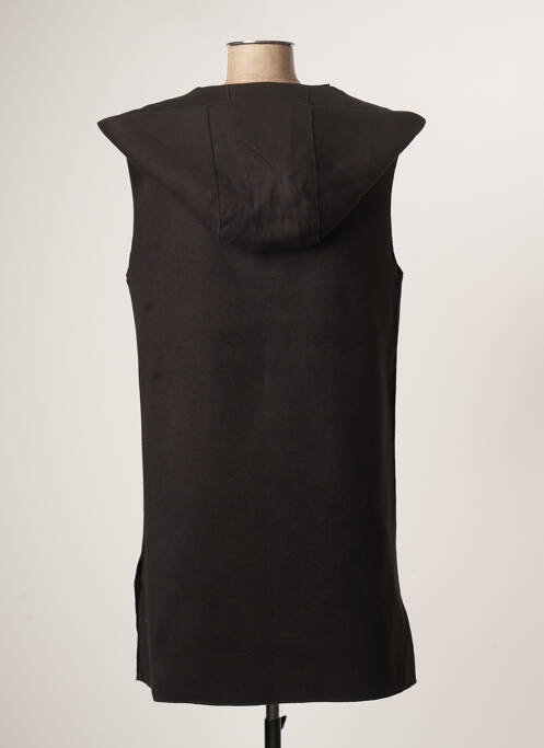 Veste casual coupe cintrée noir MD'M femme