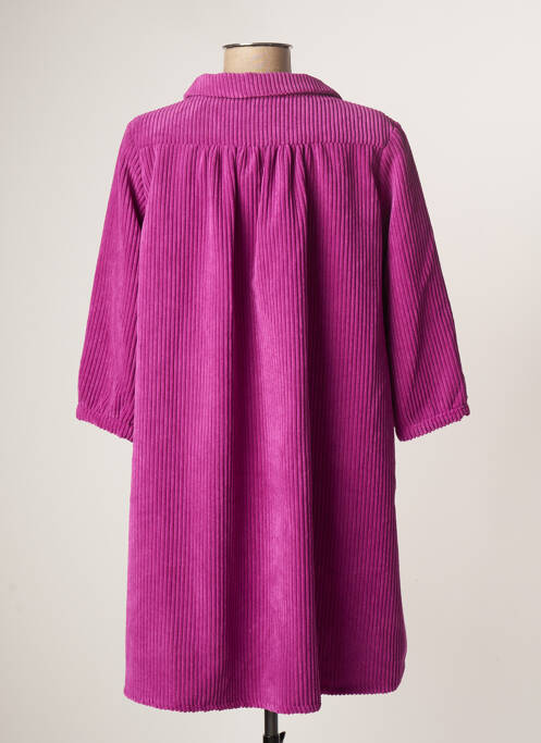Tunique manches courtes violet RUE DES ABBESSES pour femme