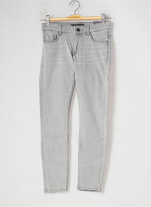 Jeans skinny gris TIFFOSI pour fille