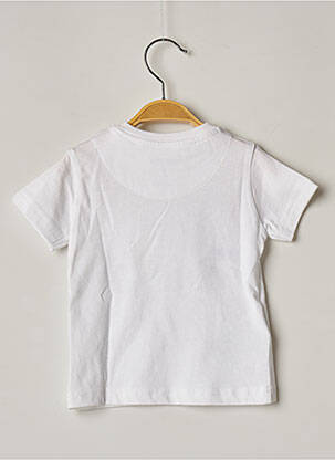 T-shirt stretch manches courtes blanc MAYORAL garçon