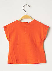 T-shirt orange MAYORAL pour fille seconde vue