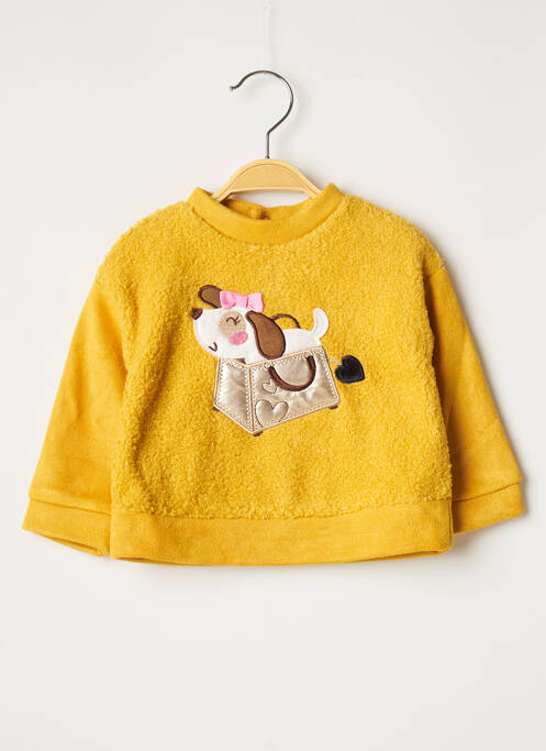 Pull jaune MAYORAL pour fille