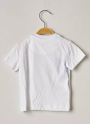 T-shirt stretch manches courtes blanc MAYORAL garçon