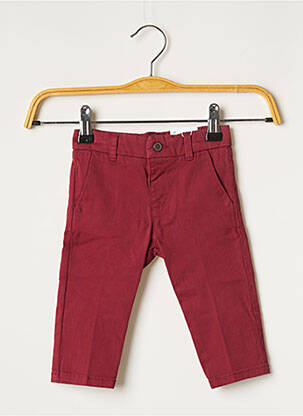 Pantalon chino rouge MAYORAL pour garçon