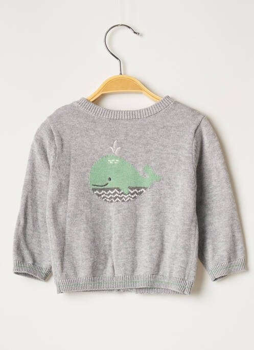 Gilet manches longues gris ABSORBA pour fille