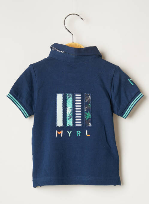 Polo bleu MAYORAL pour garçon
