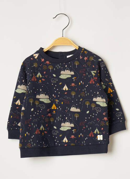 Sweat-shirt bleu CARREMENT BEAU pour garçon