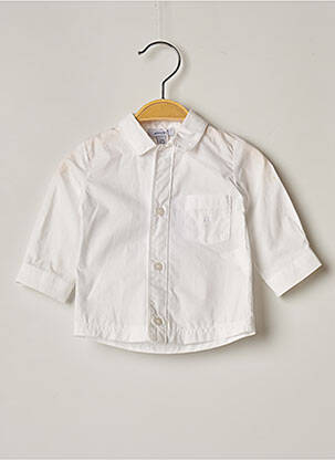 Chemise manches longues manches longues blanc ABSORBA garcon