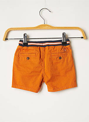 Short poches taille élastique orange MAYORAL garçon