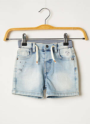 Short stretch taille élastique bleu MAYORAL fille