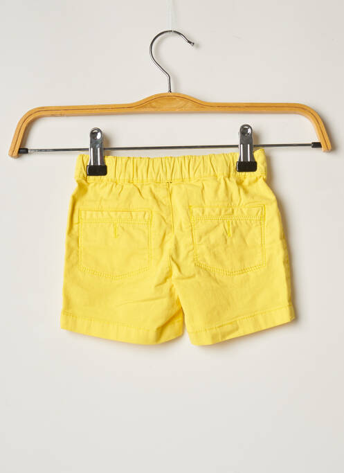 Short stretch taille élastique jaune CARREMENT BEAU garcon