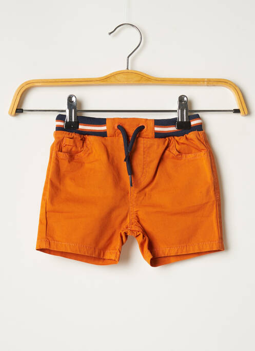 Short poches taille élastique orange MAYORAL garcon