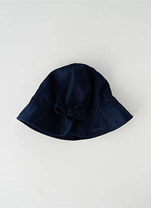 Chapeau tissage popeline bleu MAYORAL fille