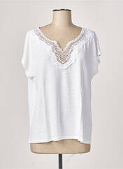 T-shirt blanc FREEMAN T.PORTER pour femme seconde vue