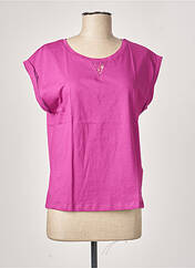 T-shirt violet LA FIANCÉE pour femme seconde vue