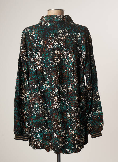 Tunique manches longues vert CREAM pour femme