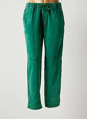 Jeans coupe droite vert FEELHOO pour femme