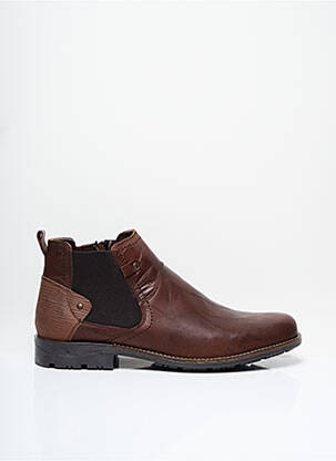 Bottines/Boots marron ARIMA pour homme