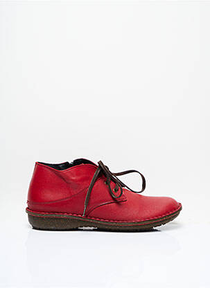 Chaussures de confort rouge ARIMA pour femme