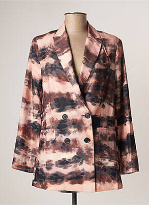 Blazer coupe cintrée rose MOLLY BRACKEN femme
