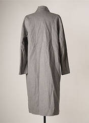 Manteau long gris O.P.D.V (ON PARLE DE VOUS) pour femme seconde vue