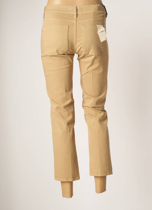 Pantalon 7/8 beige FIVE pour femme