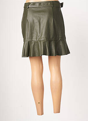 Jupe courte taille haute vert MOLLY BRACKEN femme