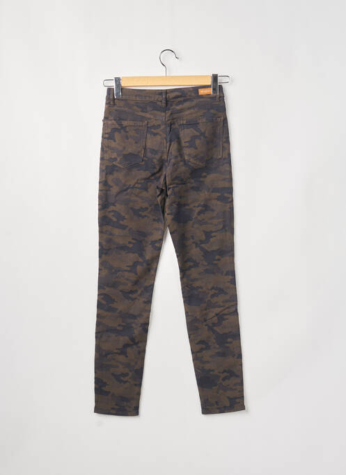 Pantalon slim vert MAYJUNE pour femme