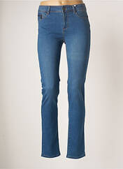 Jeans coupe slim bleu C'EST BEAU LA VIE pour femme seconde vue