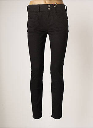 Jeans coupe slim noir STREET ONE pour femme