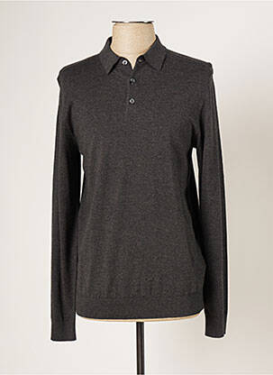 Pull gris SELECTED pour homme