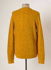 Pull jaune SELECTED pour homme seconde vue