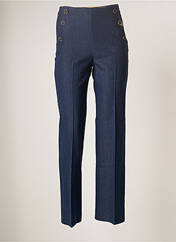 Pantalon droit bleu MAMOUCHKA pour femme seconde vue