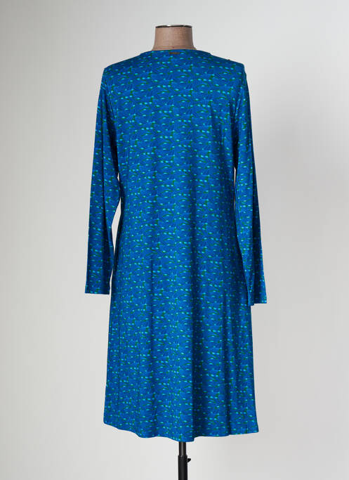 Robe mi-longue bleu AGATHE & LOUISE pour femme