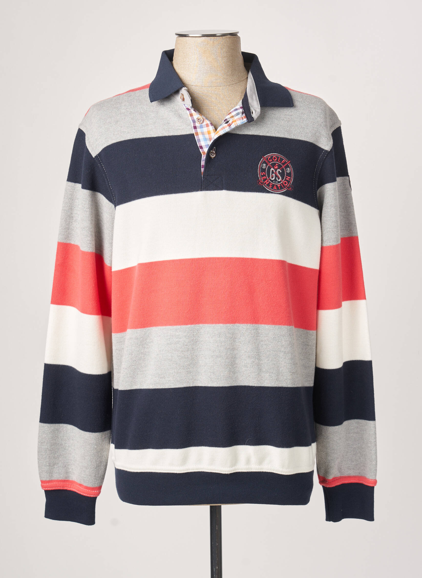 Pull polo best sale club homme