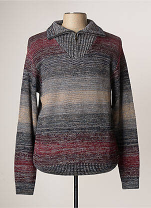 Pull gris MONTE CARLO pour homme