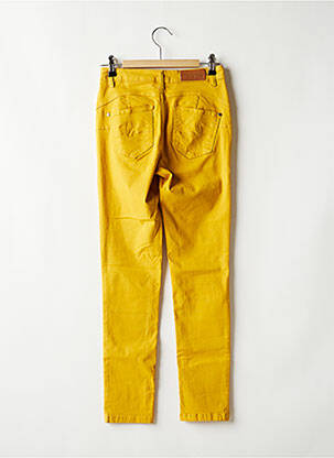 Pantalon slim stretch taille normale jaune LOLA ESPELETA femme