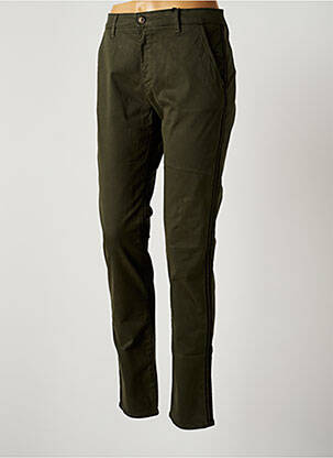 Pantalon chino vert IMPAQT pour femme