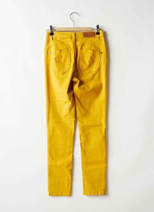 Pantalon slim jaune LOLA ESPELETA pour femme