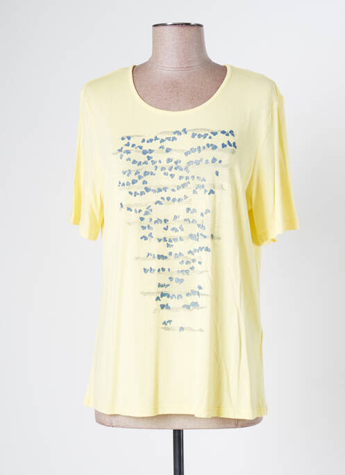 T-shirt jaune BARBARA LEBEK pour femme