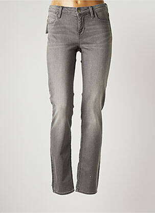 Jeans skinny gris LEE pour femme