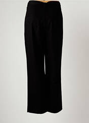 Pantalon large noir SEE U SOON pour femme seconde vue