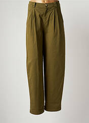 Pantalon large vert LA FEE MARABOUTEE pour femme seconde vue