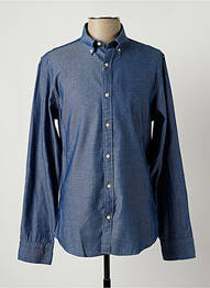 Chemise manches longues imprimé fantaisie bleu GANT homme