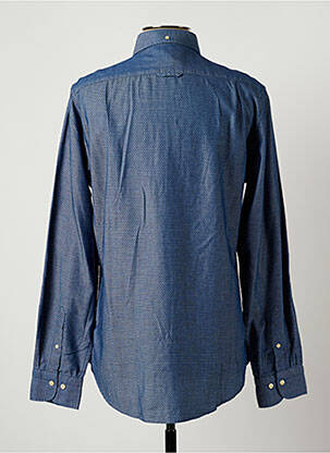Chemise manches longues manches longues bleu GANT homme